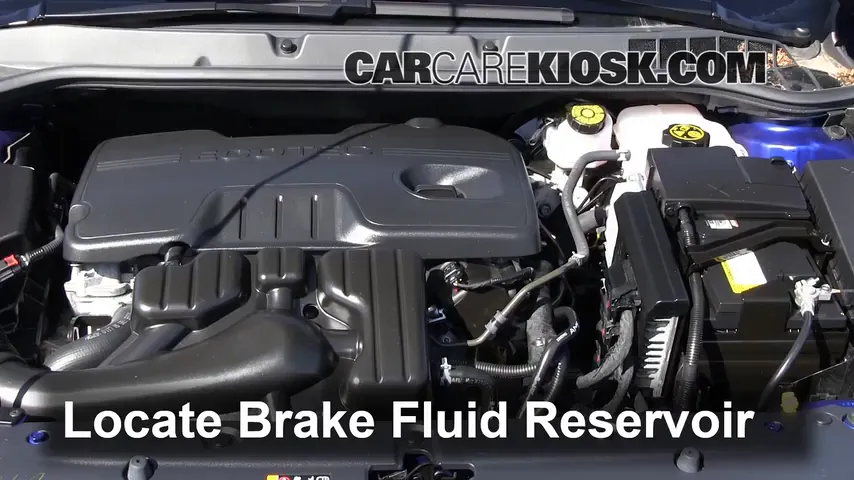 2013 Buick Verano 2.4L 4 Cyl. FlexFuel Brake Fluid